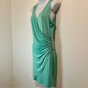 P Luca Milano Green Dress Size M